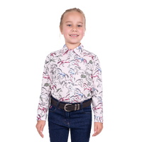 Thomas Cook Girls Opal L/S Shirt (T4S5110086) White/Multi