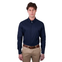 Thomas Cook Men Callum Tailored L/S Shirt (TCP1121046) Navy