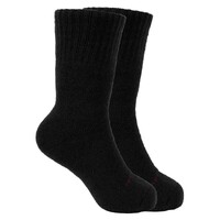 Thomas Cook Merino Logo Socks Twin Pack (TCP1983SOC) Black