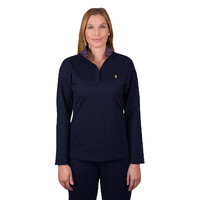 Thomas Cook Womens Sandy 1/2 Zip Pullover Jumper (T5W2561085) Midnight