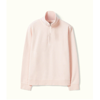 R.M.Williams Womens Trickett 1/4 Zip Sweatshirt (KZ800BJW901) Rose Smoke