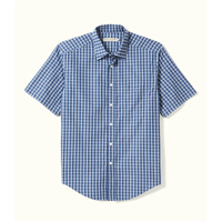 R.M.Williams Mens Classic S/S Shirt (SH211PSDA02) Blue Navy