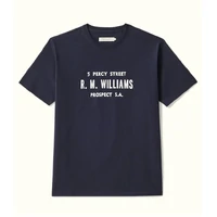 R.M.Williams Mens Bale S/S Tee (KD210JE46) Navy