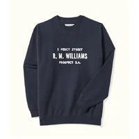 R.M.Williams Mens Bale Loopback Sweatshirt (KC400LJ02) Navy