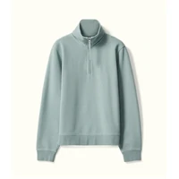 R.M.Williams Womens Trickett 1/4 Zip Sweatshirt (KZ800BB01) Jade