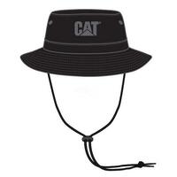 CAT Trademark Safari Cap (1120285) Black
