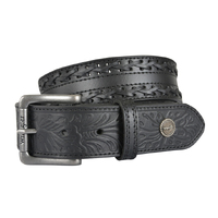 Wrangler Mens Barkers Belt (X2S1997BLT) Black [SD]