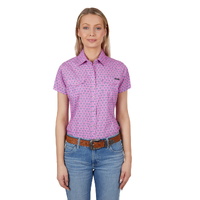 Wrangler Womens Carly S/S Shirt (X4S2132128) Pink