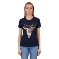 Wrangler Womens Donna S/S Tee (X4S2598139) Navy