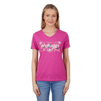 Wrangler Womens Alice S/S Tee (X4S2598144) Pink Marle