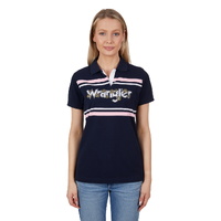 Wrangler Womens Daisy S/S Polo (X4S2565132) Navy