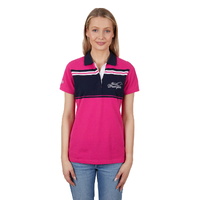 Wrangler Womens Kiera S/S Polo (X4S2565135) Pink