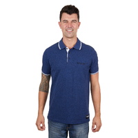 Wrangler Mens Jackson S/S Polo (X4S1560188) Navy Marle