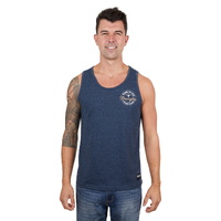 Wrangler Mens Zane Singlet (X4S1578177) Navy Marle