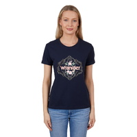 Wrangler Womens Darcy S/S Tee (X4S2598142) Navy