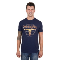 Wrangler Mens Theo S/S Tee (X4S1557172) Navy