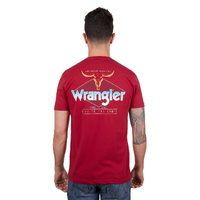 Wrangler Mens Beau S/S Tee (X4S1557173) Red