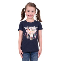 Wrangler Girls Evie S/S Tee (X4S5598203) Navy