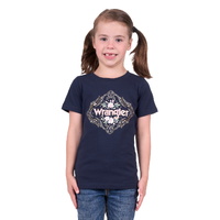 Wrangler Girls Darcy S/S Tee (X4S5598142) Navy