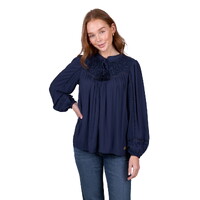 Wrangler Women Bridie L/S Blouse (X5W2513332) Navy