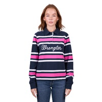 Wrangler Women Moira Rugby (X5W2577302) Navy/Fuchsia