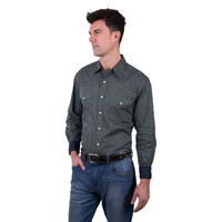 Wrangler Mens Steve L/S Shirt (X5W1111154) Cypress