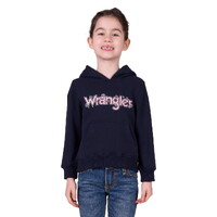 Wrangler Girls Daisy Hoodie (X5W5597329) Navy