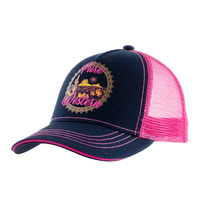 Pure Western Childrens Sunsets Trucker Cap (P3W5916CAP) Navy OSFM [SD]