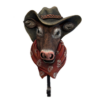 Pure Western Cow Wall Hook (P3S1913GFT) [SD]