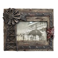 Pure Western Windmill Picture Frame (P4S1931GFT) Assorted