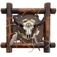 Pure Western Steerhead Wall Hanging (P4S1910GFT) Assorted