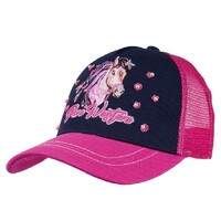 Pure Western Childrens Kit Trucker Cap (P5W5955CAP) Navy/Pink OSFM