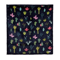 Pure Western Cactus Snuggle Rug (PCP2971RUG) Navy