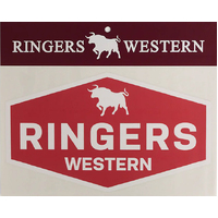 Ringers Western Servo Sticker (723044RW) Red 30cm x 17.5cm [GD]