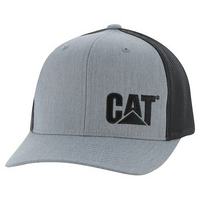 CAT Unisex Trademark Trucker Hat (1090007.10122) Heather Grey OSFM