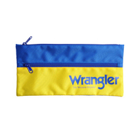 Wrangler Iconic Pencil Case (XCP1927PEN) Blue/Yellow