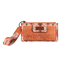 Wrangler Womens Southwestern Logo Wallet (X4S2959WLT) Apricot