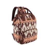 Wrangler Womens Southwestern Backpack Baby Bag (X4S2960BAG) Mocha