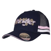 Wrangler Womens Lucinda Trucker Cap (X4S2908CAP) Navy OSFM