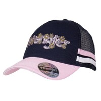 Wrangler Childrens Lucinda Trucker Cap (X4S5908CAP) Navy OSFM