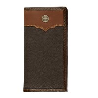 Wrangler Mens Johnny Rodeo Wallet (X4S1936WLT) Dark Tan