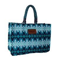 Wrangler Southwestern Oversized Tote Bag (X4S2972BAG) Blue