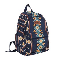 Wrangler Southwestern Canvas Backpack (X4S2974BAG) Navy