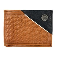 Wrangler Mens Sawyer Wallet (X5W1985WLT) Tan/Black