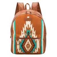 Wrangler Southwestern Maya Aztec Backpack (X5W2995BPK) Tan