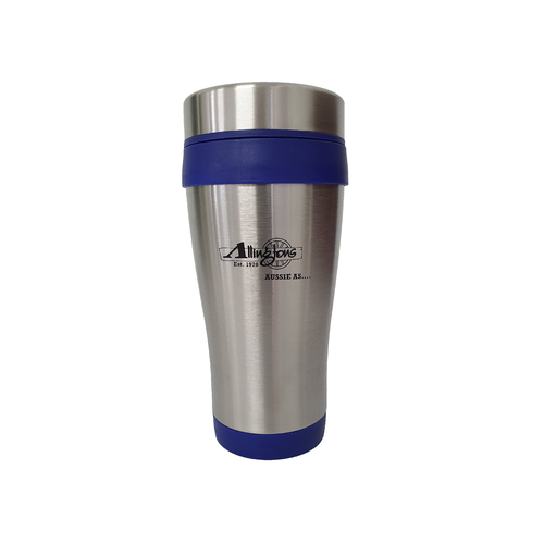 Allingtons Aussie As.... Aspen Stainless Steel Travel Mug (108410) Navy [GD]