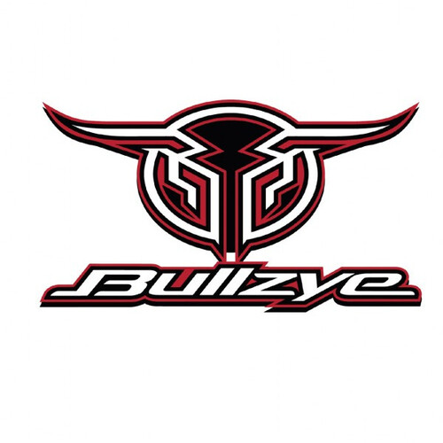 Bullzye Logo Sticker Size B (BCP1918STI) Red