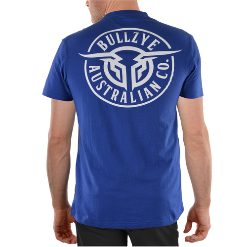 Bullzye Mens Bullring Tee (BCP1503002) Royal Blue S