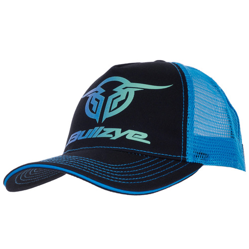 Bullzye Womens Corella Trucker Cap (B3W2921CAP) Black/Aqua OSFM [SD]