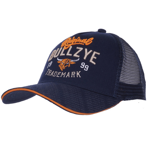 Bullzye Mens Attribution Trucker Cap (B3W1945CAP) Navy OSFM [SD]